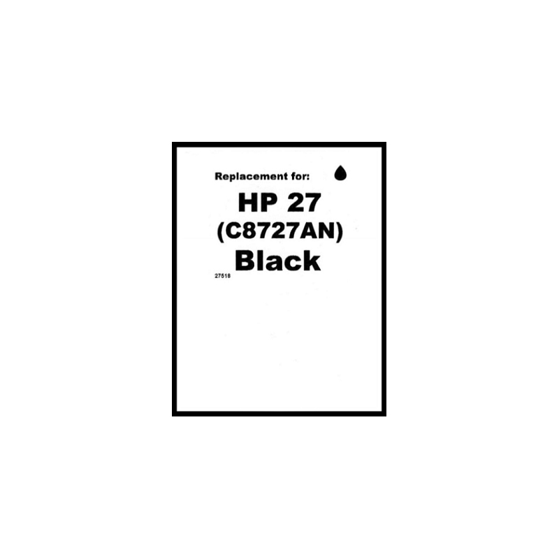 C8727AN (HP 27) Black