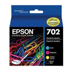 Epson 702, T702120-BCS (4 pack) OEM