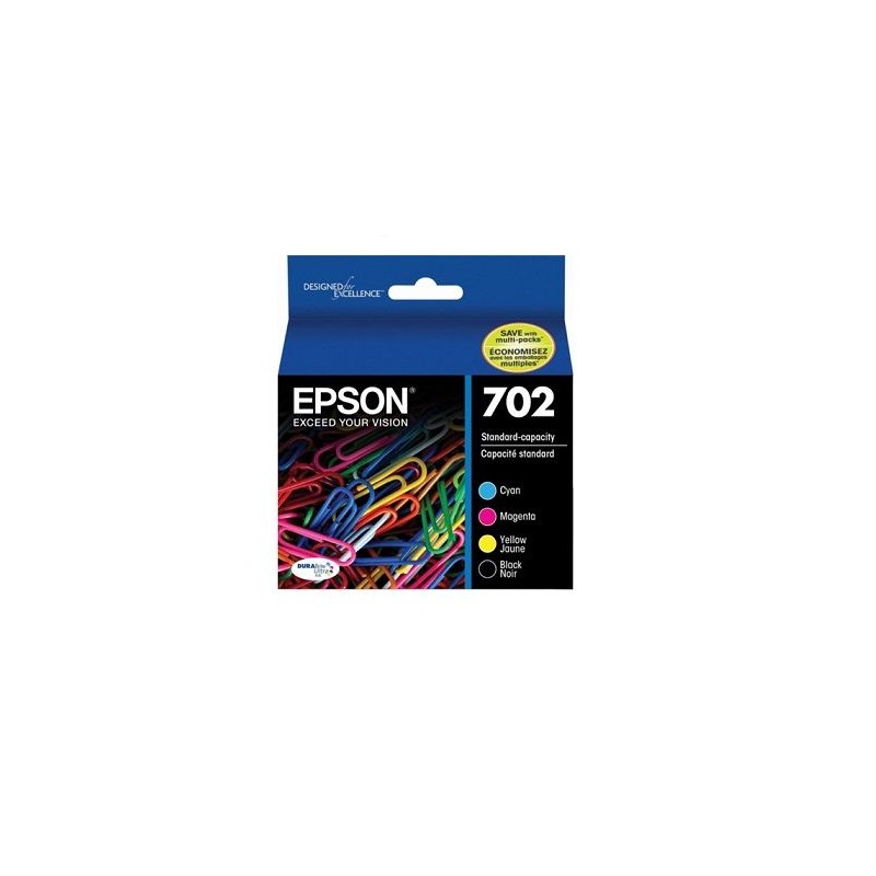 Epson 702, T702120-BCS (4 pack) OEM