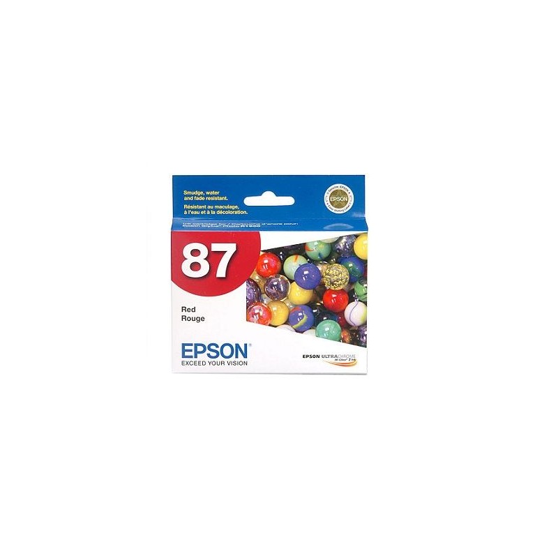 Epson 87 (T087720) Red OEM (Click to see special note in description)