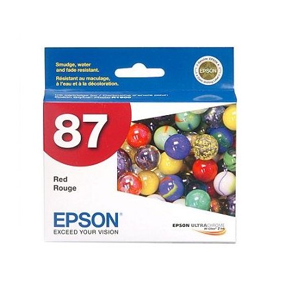 Epson 87 (T087720) Red OEM (See special note in description)
