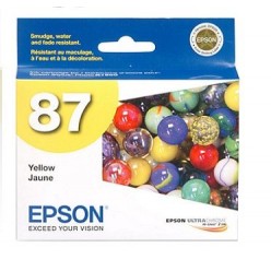 Epson 87 (T087420) Yellow OEM (Click "more info" to see special note)