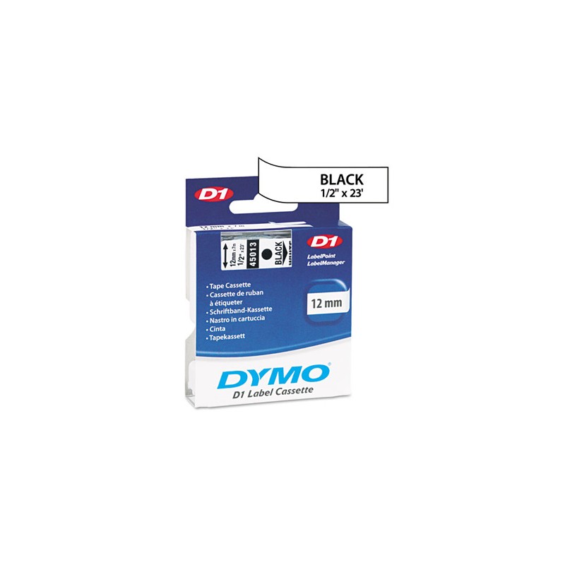 Dymo Label Cassette 1/2" x 23'