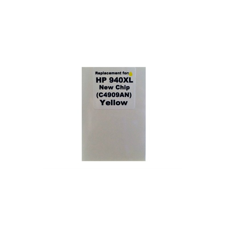 C4909AN (HP 940XL) Yellow Rem.